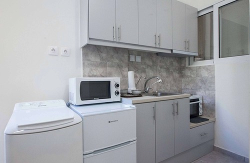 Kallithea Apartment | Sunny 1 Bd Apt in Kallithea with Patio