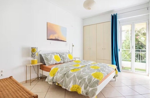Attiki Apartment | Sunny Apartment Steps from Sepolia Metro