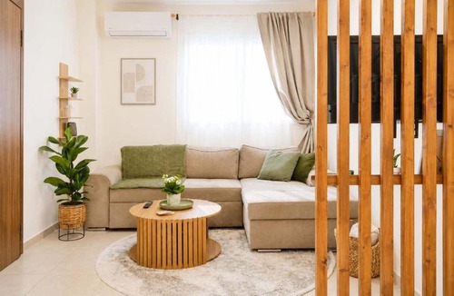Stavroupoli Apartment | The PINE - Stylish Thessaloniki Stay & Private Parking