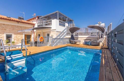 Thrapsano Villa | Thrapsano House with Pool for Families by Hospi
