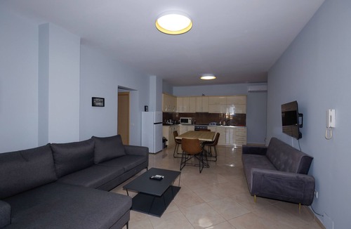 Kashar Apartment | Tirana Skyline Rooftop 3BR w/Hot Tub, Plunge Pool & Free Parking