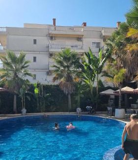 Golem Apartment | Top Floor Beach Apartment in Golem Albania with Private Rooftop Sleeps 8 to 10