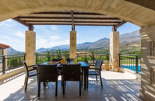 Lefkogeia Villa | Traditional Cretan Stone Villa, Intimate Spaces & Private Pool, Family Friendly