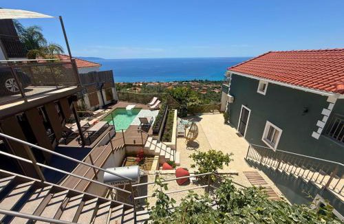 Mousata Villa | Trithea Seaview Villa with Pool Quiet and Relaxing