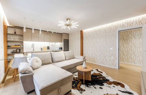 Tirana Apartment | Urban Chic Apartment | Terrace & View by PikHost