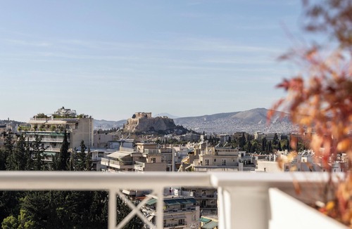 Pangrati Condo | Urban Forty One/Acropolis-view penthouse