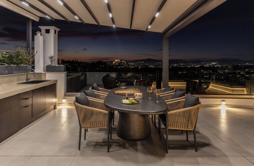 Pangrati Condo | Urban Forty One/Acropolis-view penthouse
