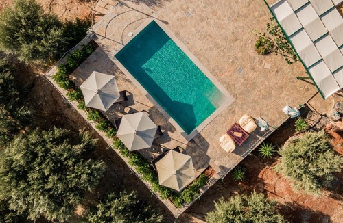 Sissi Villa | Villa Aktis with Freshwater Pool and Sea View