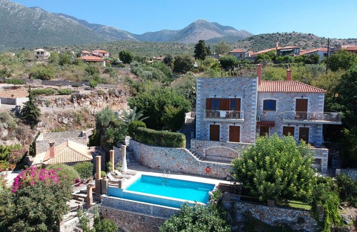 Neochori Villa | Villa Aneza - Traditional Stone Built Houses Of Mani