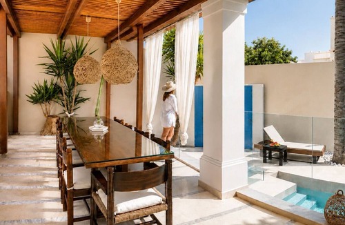 Loutra Villa | Villa Athena Kallergi – Historic Cretan Estate, Pool & Courtyard