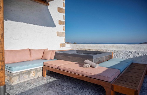 Chora House | Villa Chora with sea and sunset view