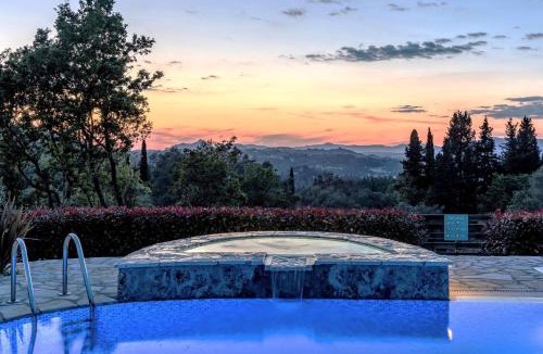 Dafnata Villa | Villa Claire Corfu - 10-Acre Private Pool Villa with Guesthouse