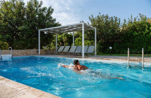 Atsipópoulon Villa | Villa Danna - Private Pool, Playground & Sea Views