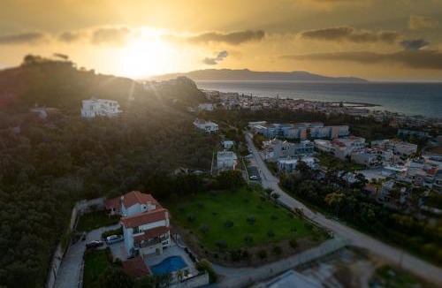 Agia Villa | Villa Eleftheria private pool/garden/view/3bdrms/3.5bthrms