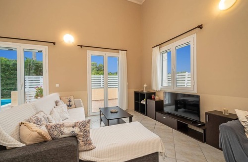 Vasilikiadhes Villa | Villa Elis, 3 BDR, Garden Views, Private Pool, Furnished Terrace, Kefalonia