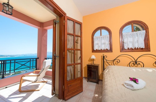 Limni Keri Villa | Villa Eora private villa with guest wing pool and superb views