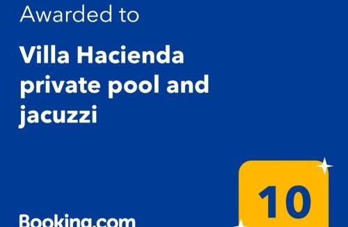 Pydna Villa | Villa Hacienda private pool with jacuzzi and sauna
