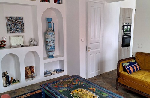 Idhra House | Villa Helios - House for 9 people on Hydra (Kiafa). Spectacular view.