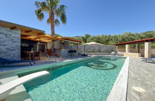 Kassandra Villa | Villa Helios Luxury Sea View Villa with Private Pool Gym and BBQ Area