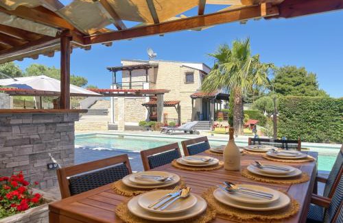 Kassandra Villa | Villa Helios Luxury Sea View Villa with Private Pool Gym and BBQ Area