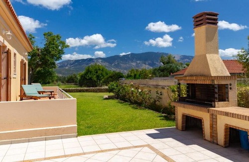 Kourkoumelata Villa | Villa Katerina BBQ & pool!
