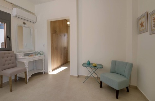 Panormos Villa | Villa Louisa by the sea,heated pool, walking distance from sea, no car needed!