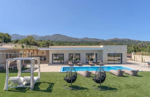 Krasounas Villa | Villa Lux Solis - With 2 Pools