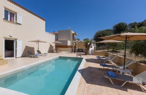 Adele Villa | Villa Olga-Private Pool Escape near Rethymno