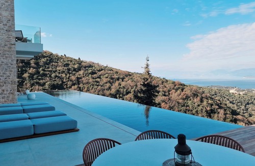 Petaleia Villa | Villa ORAMA Corfu An Architectural Retreat with Infinity Pool & Panoramic Views