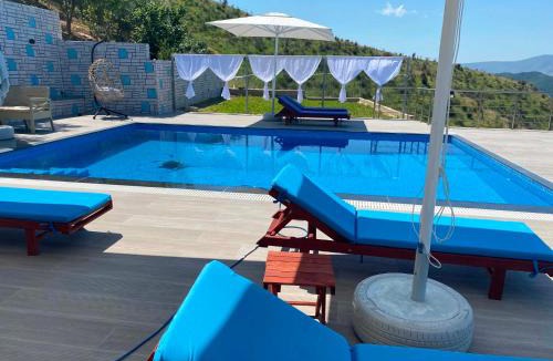 Vlore County Villa | Villa Panorama - Private Swimming Pool & Parking