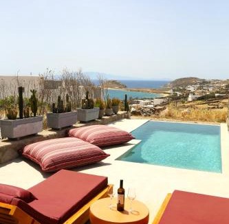 Kalafatis Villa | Villa Piccolo Mondo with private pool and sea view