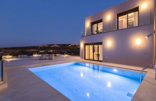 Rethymno Villa | Villa Santa Ιrini 1 - With Heated Pool