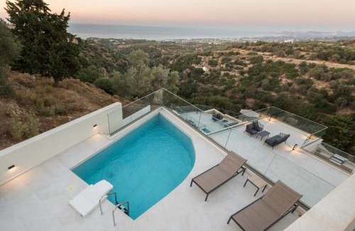 Rethymno Villa | Villa Santa Ιrini 2 - With Heated Pool