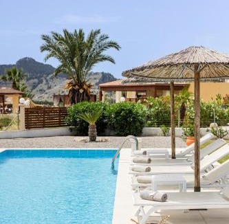 Kolymbia Villa | Villa Santa Maria Private Pool & Sea View
