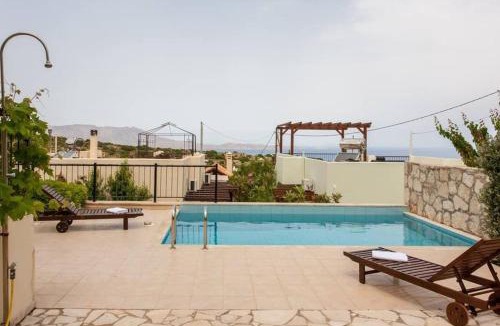 Kolymbari Villa | Villa Seashell, Private Pool and Magnficent View