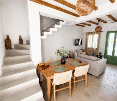 Piso Livadi Villa | Villa Sofia Traditional Cycladic living