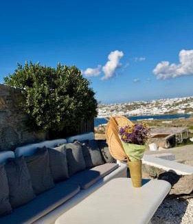 Agios Ioannis Villa | Villa Tommaso Mykonos-Iconic Pool & Sea View
