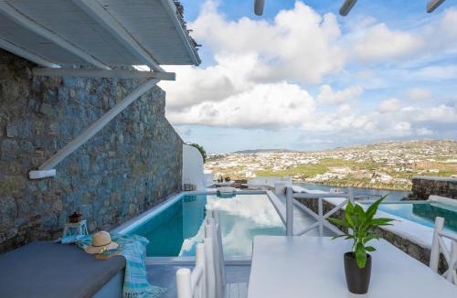 Agios Ioannis Villa | Villa Tommaso Mykonos-Iconic Pool & Sea View