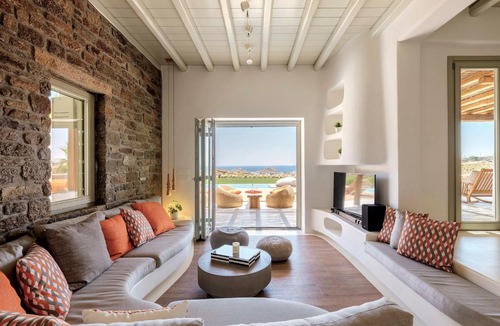 Xilokeratidi Villa | Villa Yasemin - Mykonos Paradise - Views - Pool - Large Garden