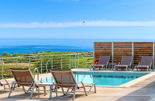 Dramia Villa | Vista Mare Gold Villa Heated Pool