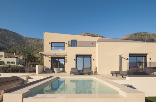 Vlichada Villa | Vitsila Villa I, Design, Sea Views & Family Fun