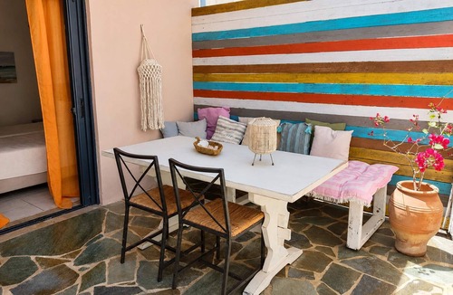 Alykes Apartment | Votsalon Beach House - Double Room with Balcony