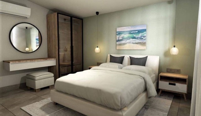 1. Luxury villa with private pool and gym