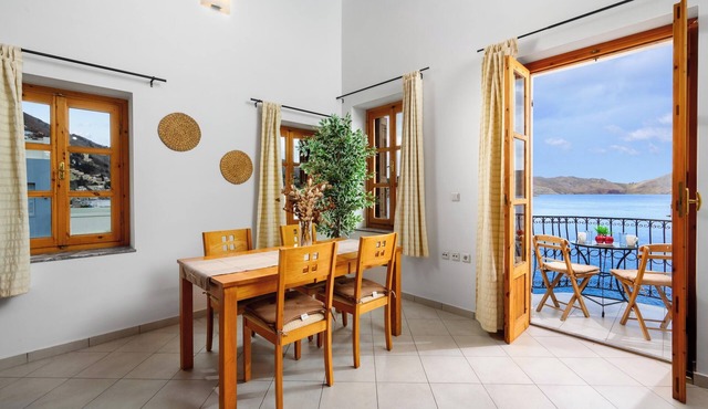 1st floor Red - Over The Sea Apartments with sea view in Simi