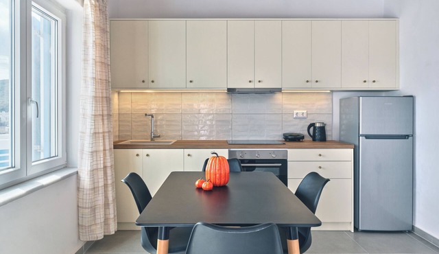 A beautiful modern house, with equipped kitchen, 2 bedrooms and an amazing view