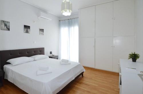 A spacious minimal apartment at Chalandri in Athens