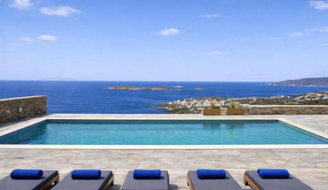 Aloe On the Rock Villa with Private Pool & Sea View by Explore Andros