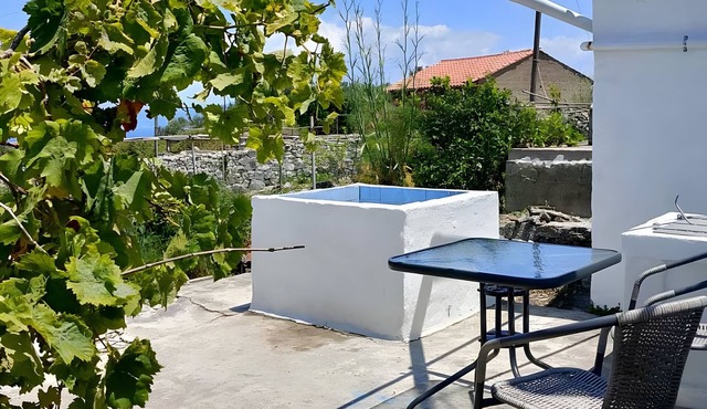 Apartment 'Ambelaki' with Sea View, Private Garden and Wi-Fi