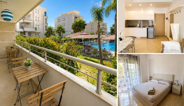 Apartment in Resort with Pool 40m from Beach