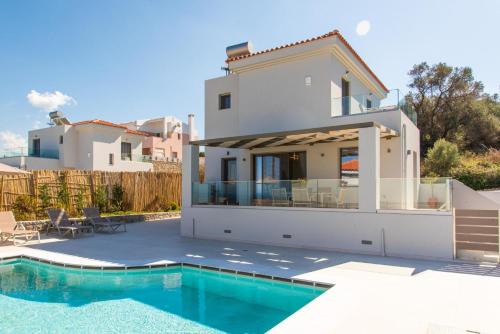 Athel Panoramic view Villas Niki in Rethymno